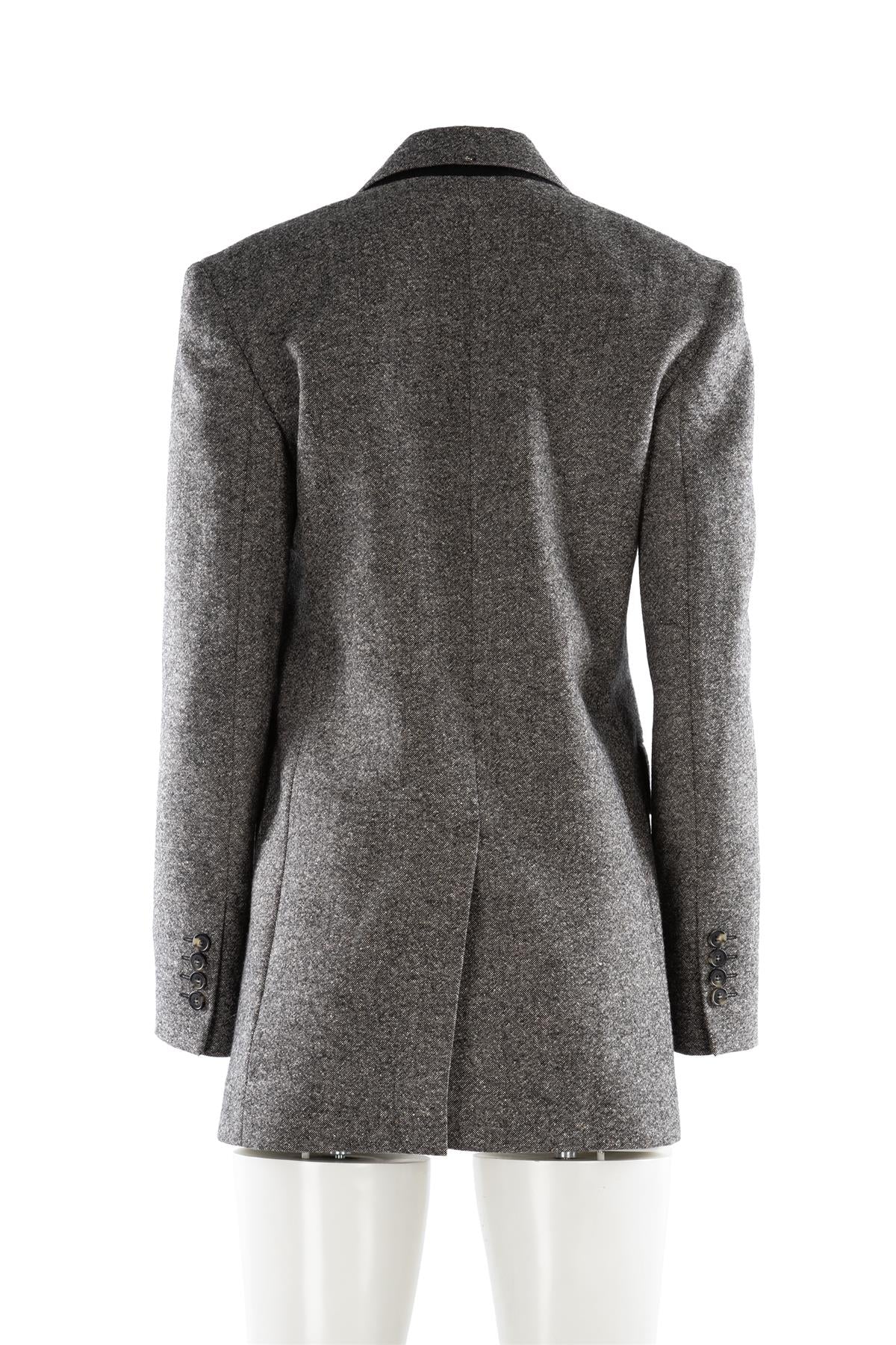 SPORTMAX GREY WOOL BLAZER IT 42 UK 10 - Image 4