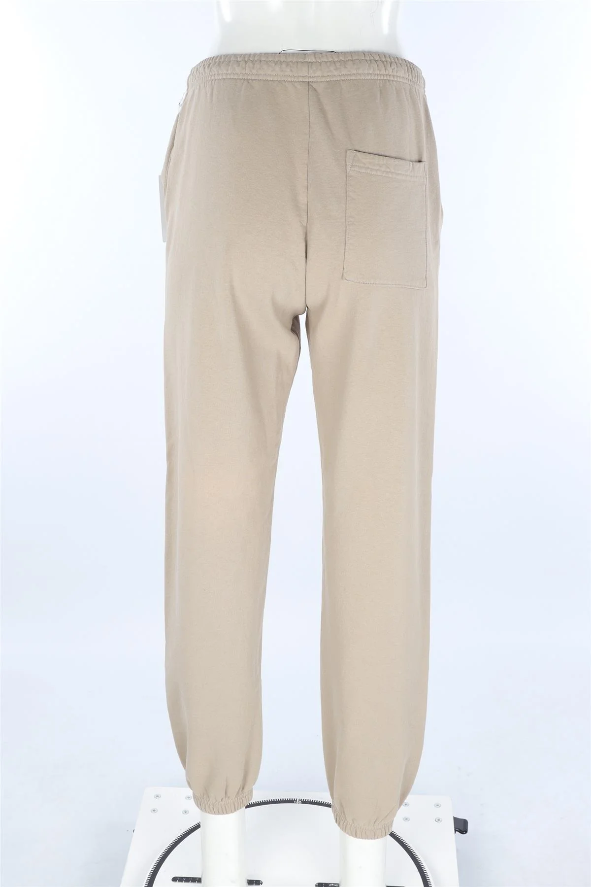 SPORTY & RICH BEIGE COTTON TRACK PANTS LARGE - Image 4