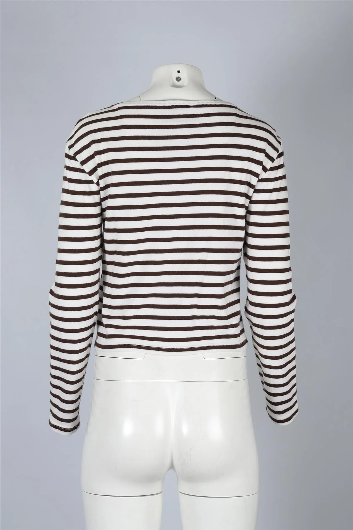 SPORTY & RICH BROWN COTTON TOP XSMALL - Image 4