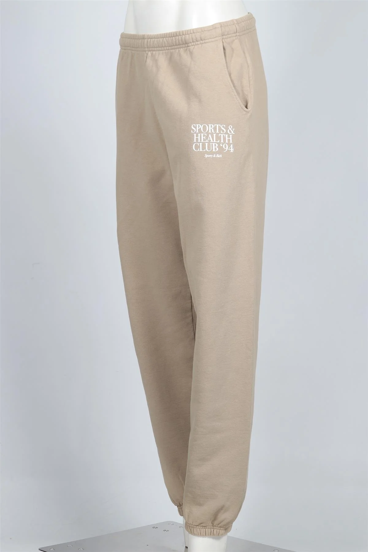 SPORTY & RICH COTTON BLEND TRACK PANTS MEDIUM - Image 3