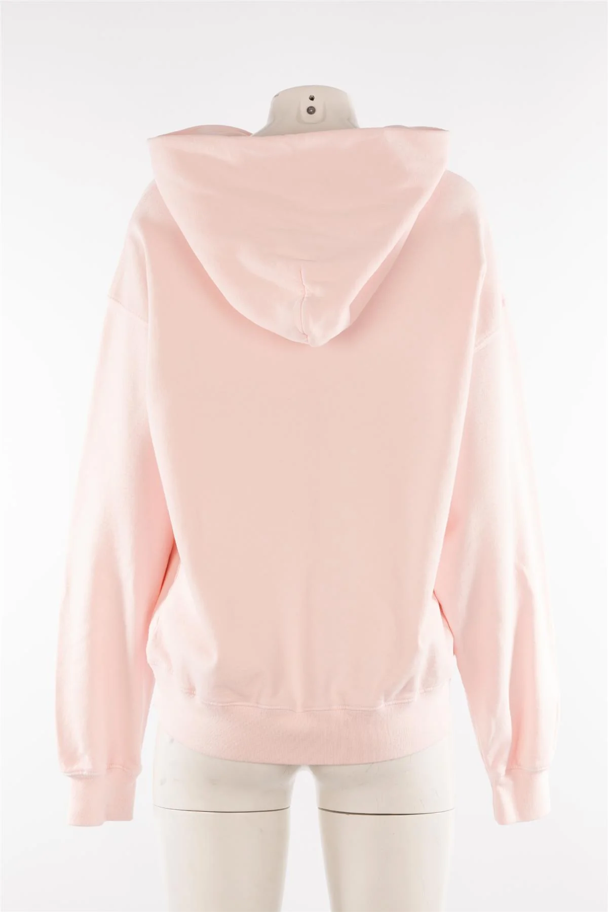 SPORTY & RICH PINK COTTON HOODIE MEDIUM - Image 4