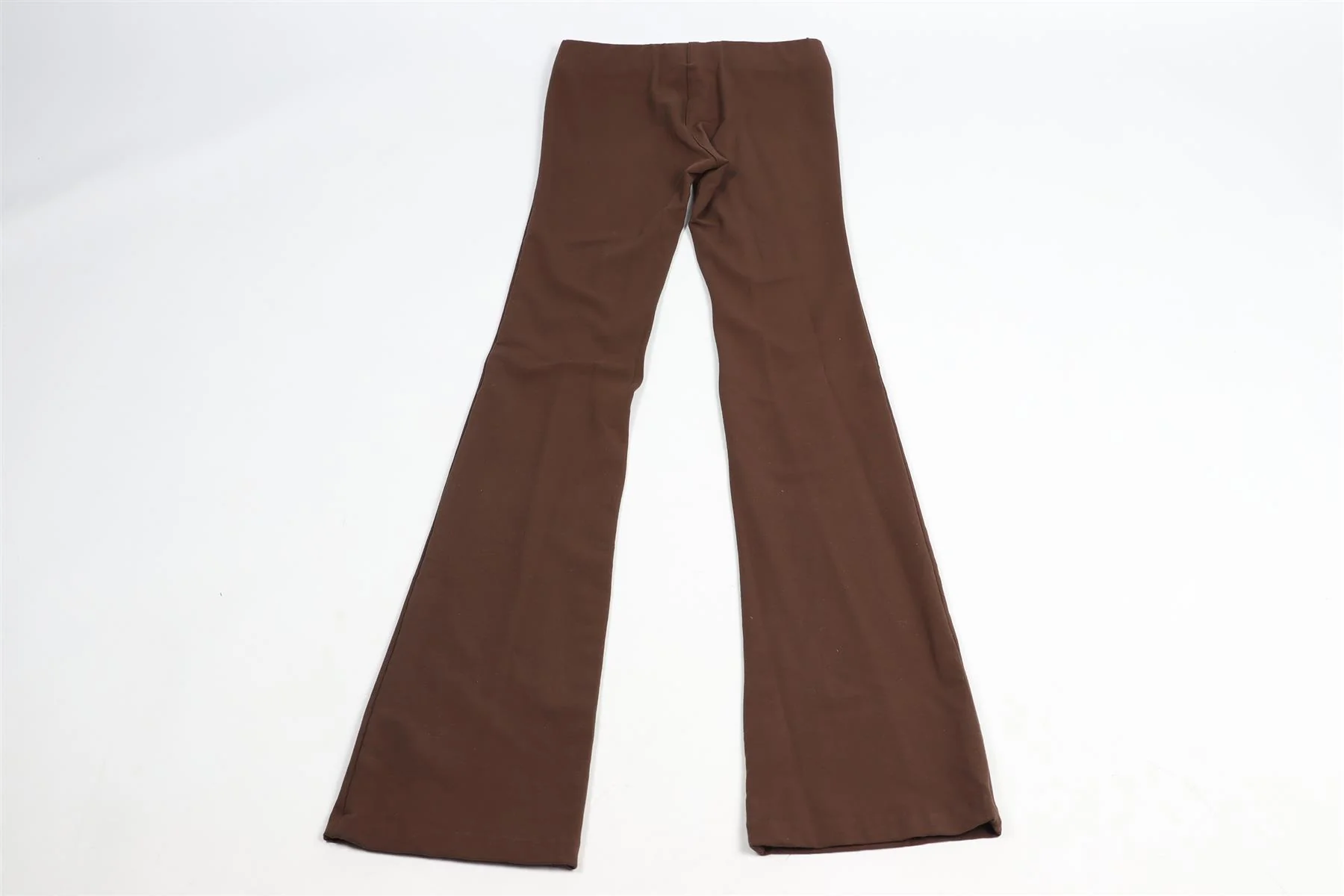 SPRWMN BROWN JERSEY LEGGINGS XSMALL - Image 5