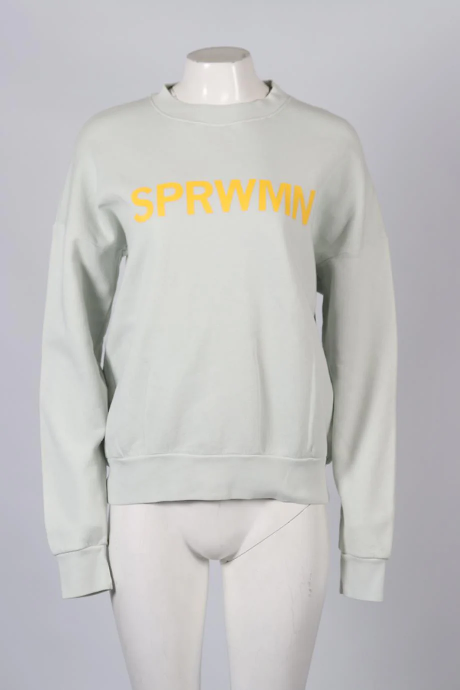 SPRWMN COTTON SWEATSHIRT SMALL - Image 2