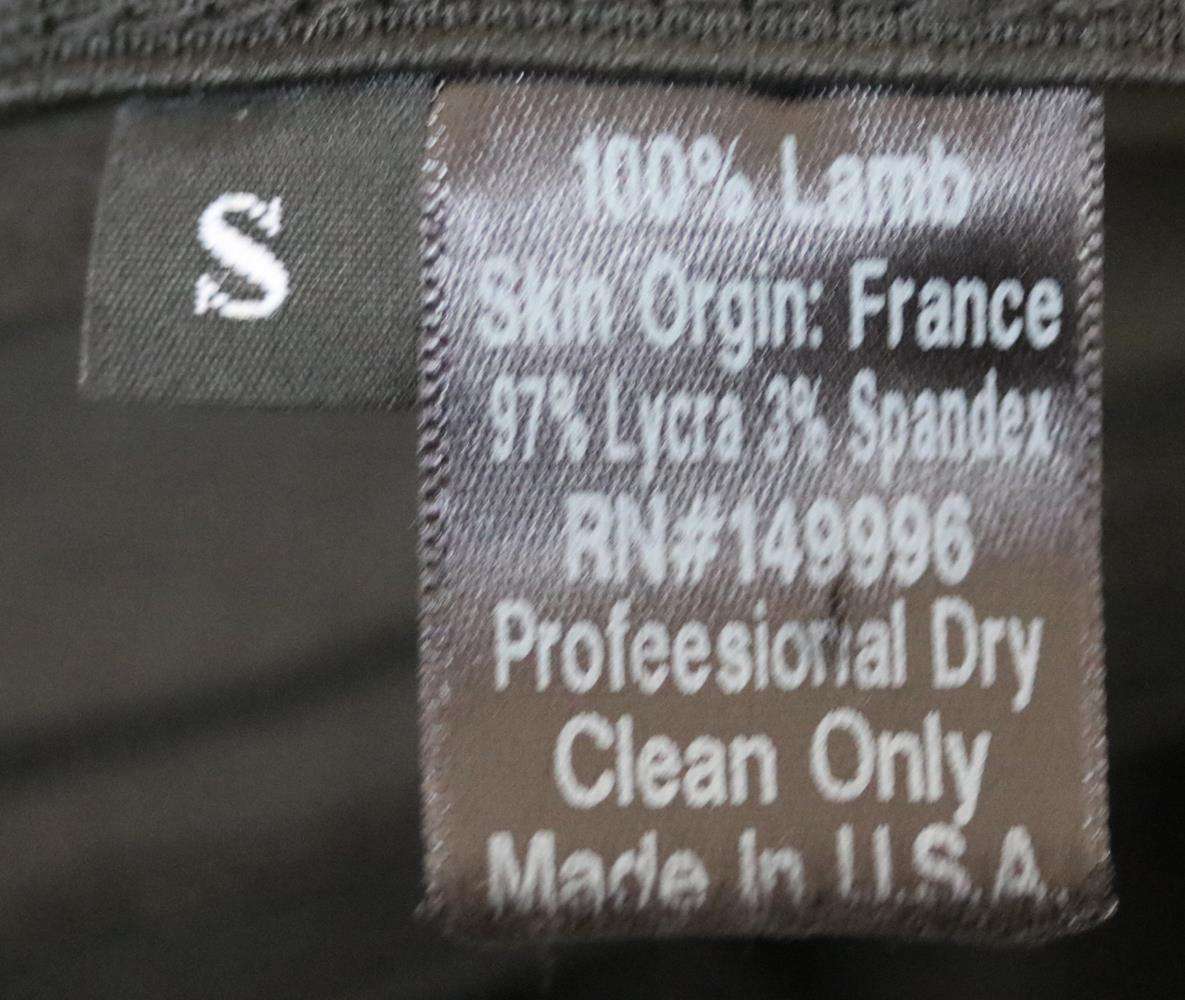 SPRWMN HIGH RISE SUEDE LEGGINGS SMALL - Image 5