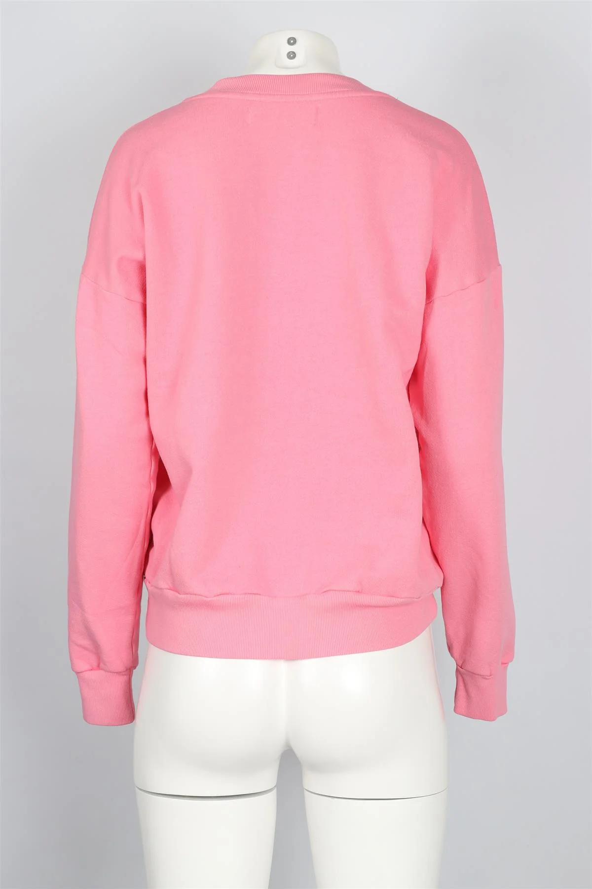 SPRWMN PINK COTTON SWEATSHIRT XSMALL - Image 4