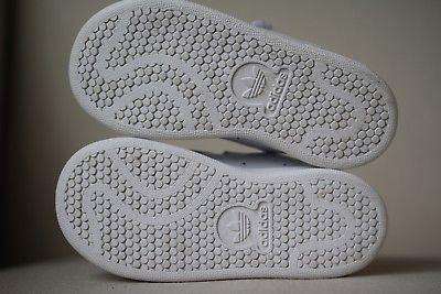 STAN SMITH ADIDAS KIDS WHITE TRAINERS EU 24 UK 7K - Image 9