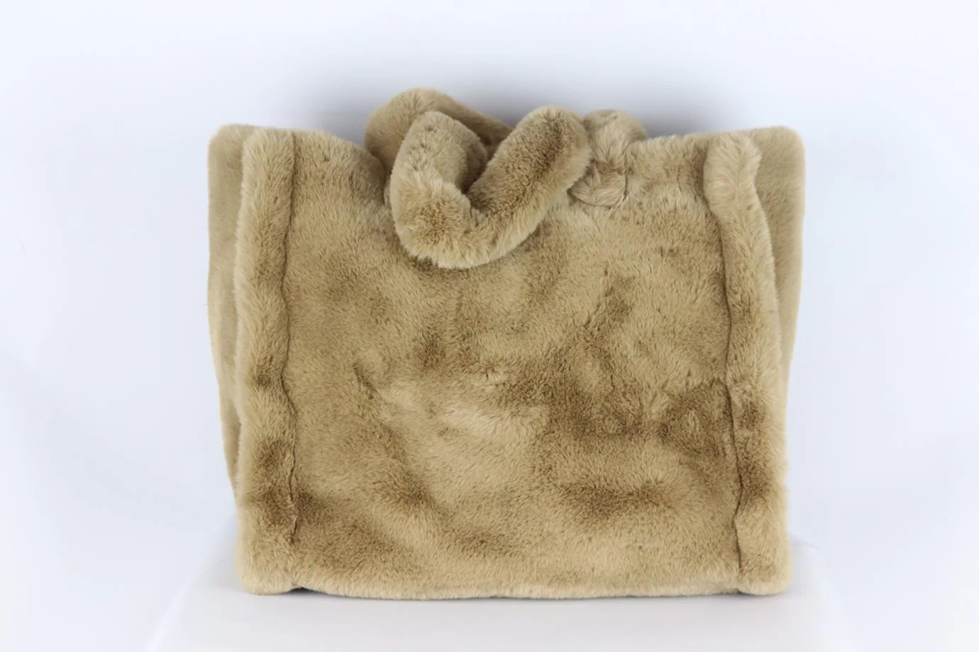 STAND STUDIO LARGE FAUX FUR TOTE BAG - Image 4