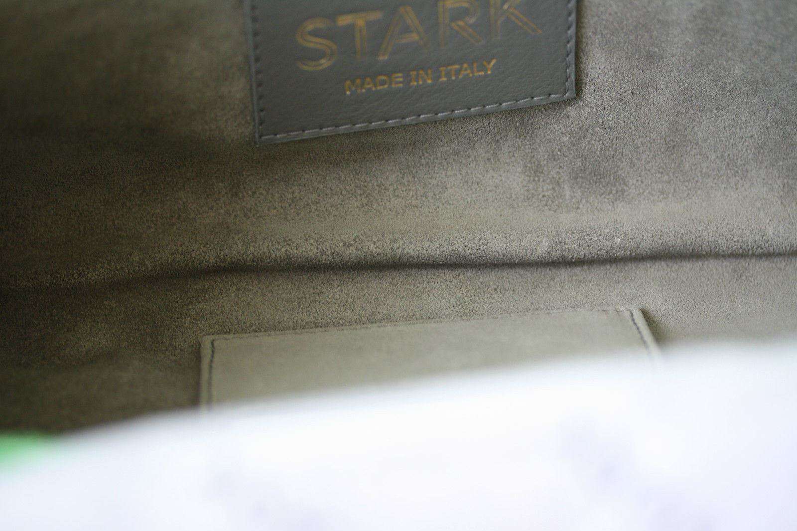 STARK AT HARRODS GREEN PYTHON LEATHER CLUTCH BAG - Image 6