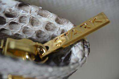STARK AT HARRODS NATURAL PYTHON ARC CLUTCH BAG - Image 7