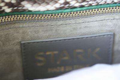 STARK AT HARRODS NATURAL PYTHON ARC CLUTCH BAG - Image 8