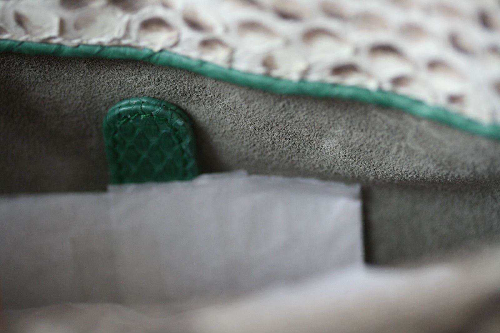 STARK AT HARRODS NATURAL PYTHON PUFF ROBERTSON CLUTCH BAG - Image 2