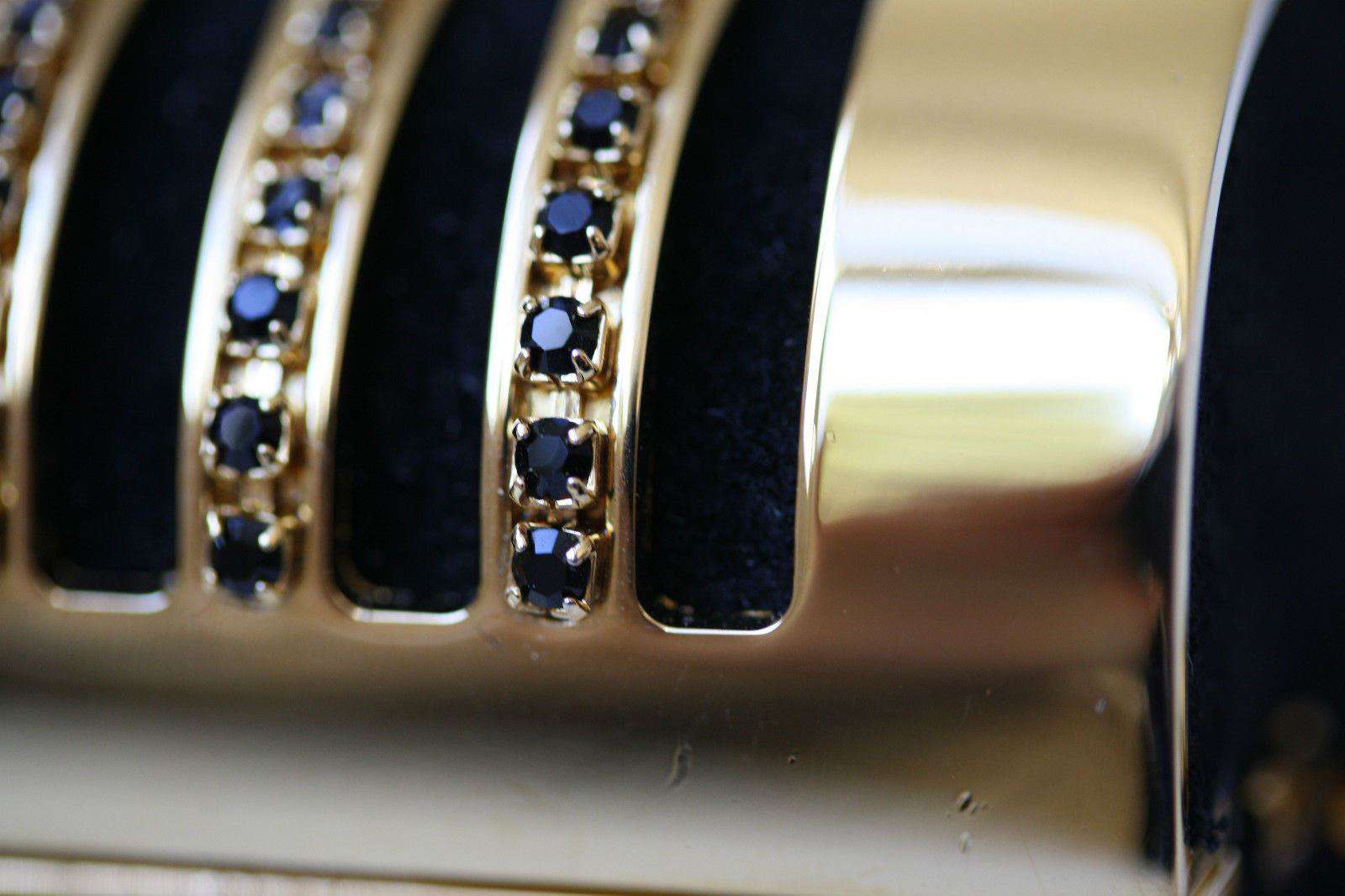 STARK AT HARRODS SEDUCTRESS GOLD BLACK CRYSTAL BOX CLUTCH - Image 3