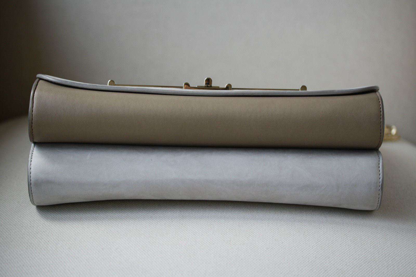 STARK AT HARRODS SERENA BEIGE CLUTCH HANDBAG - Image 6