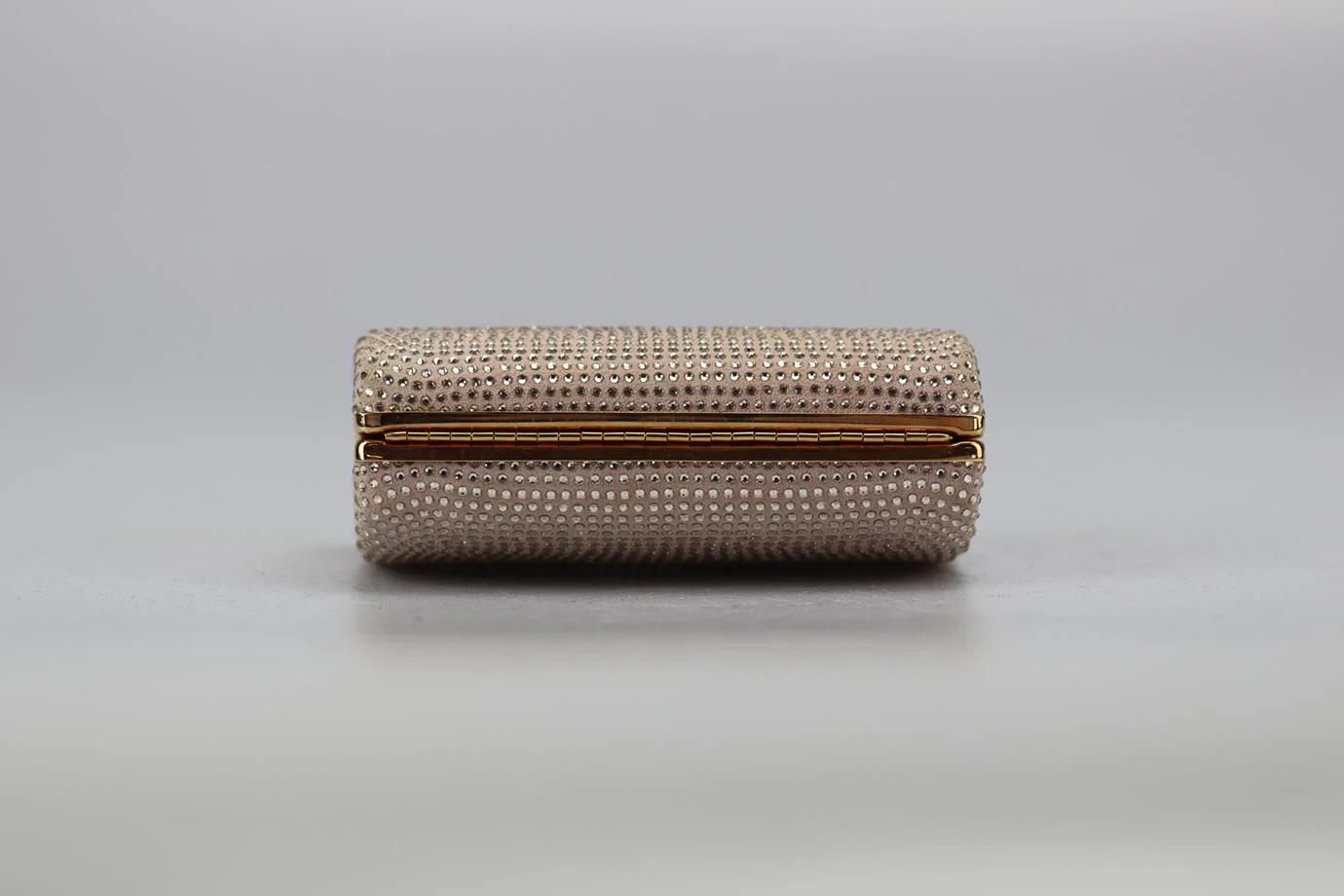 STARK CRYSTAL EMBELLISHED SUEDE CLUTCH - Image 6