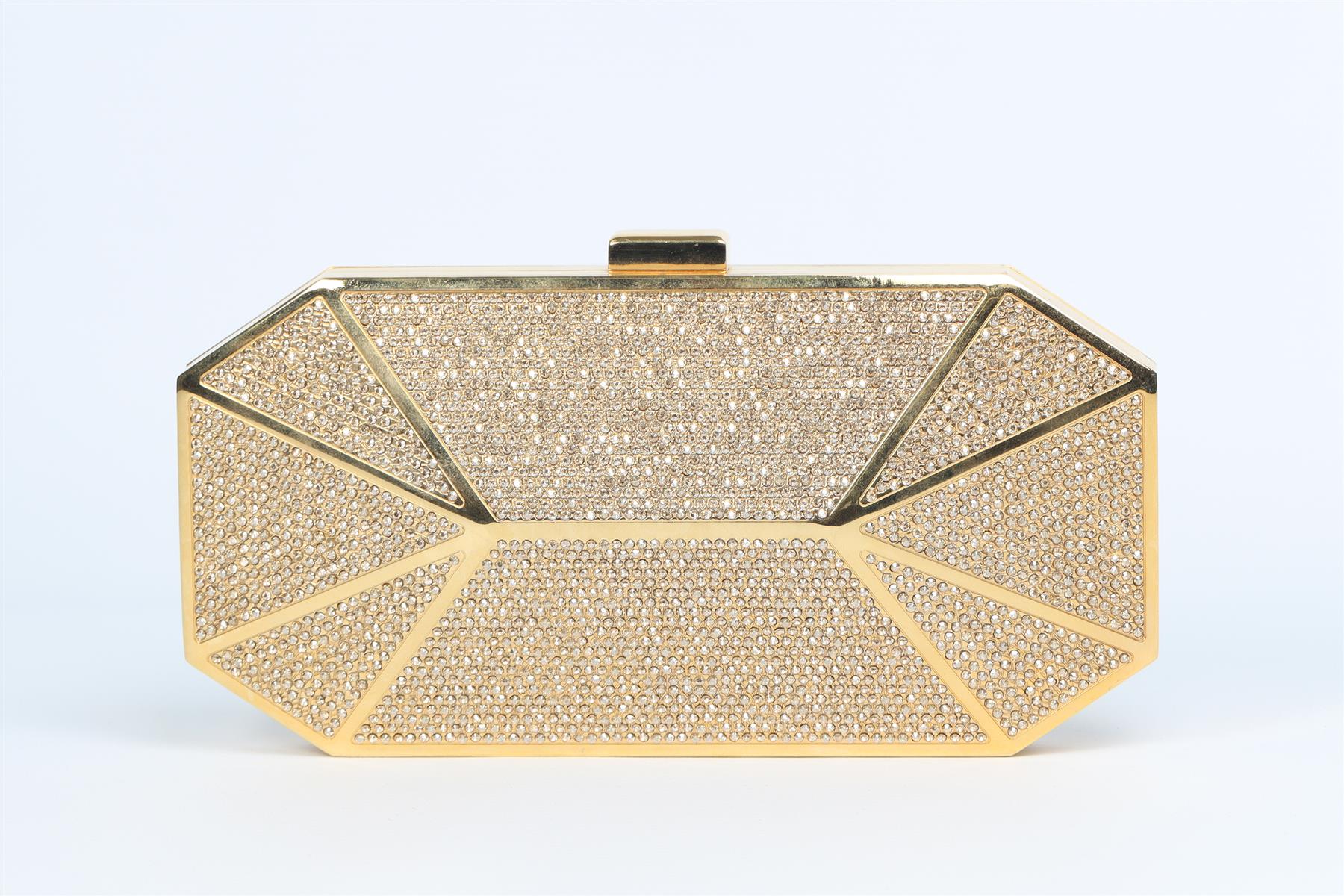 THE STARK GOLD CRYSTAL AND METAL CLUTCH - Image 6
