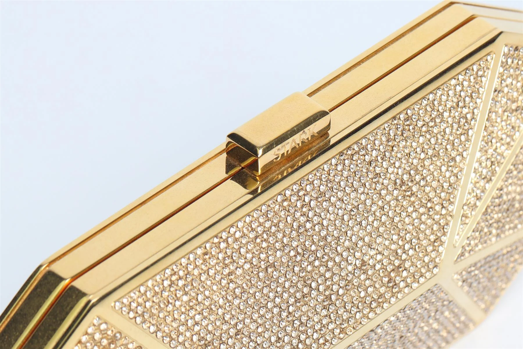 THE STARK GOLD CRYSTAL AND METAL CLUTCH - Image 8
