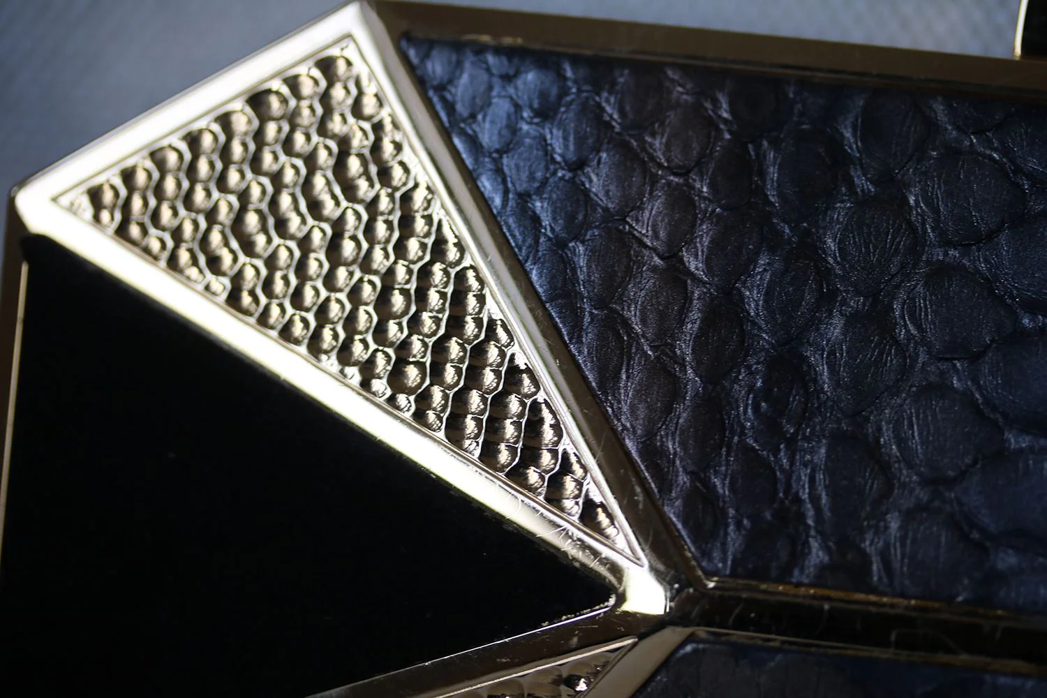 STARK PUT A RING ON IT PYTHON BOX CLUTCH - Image 3