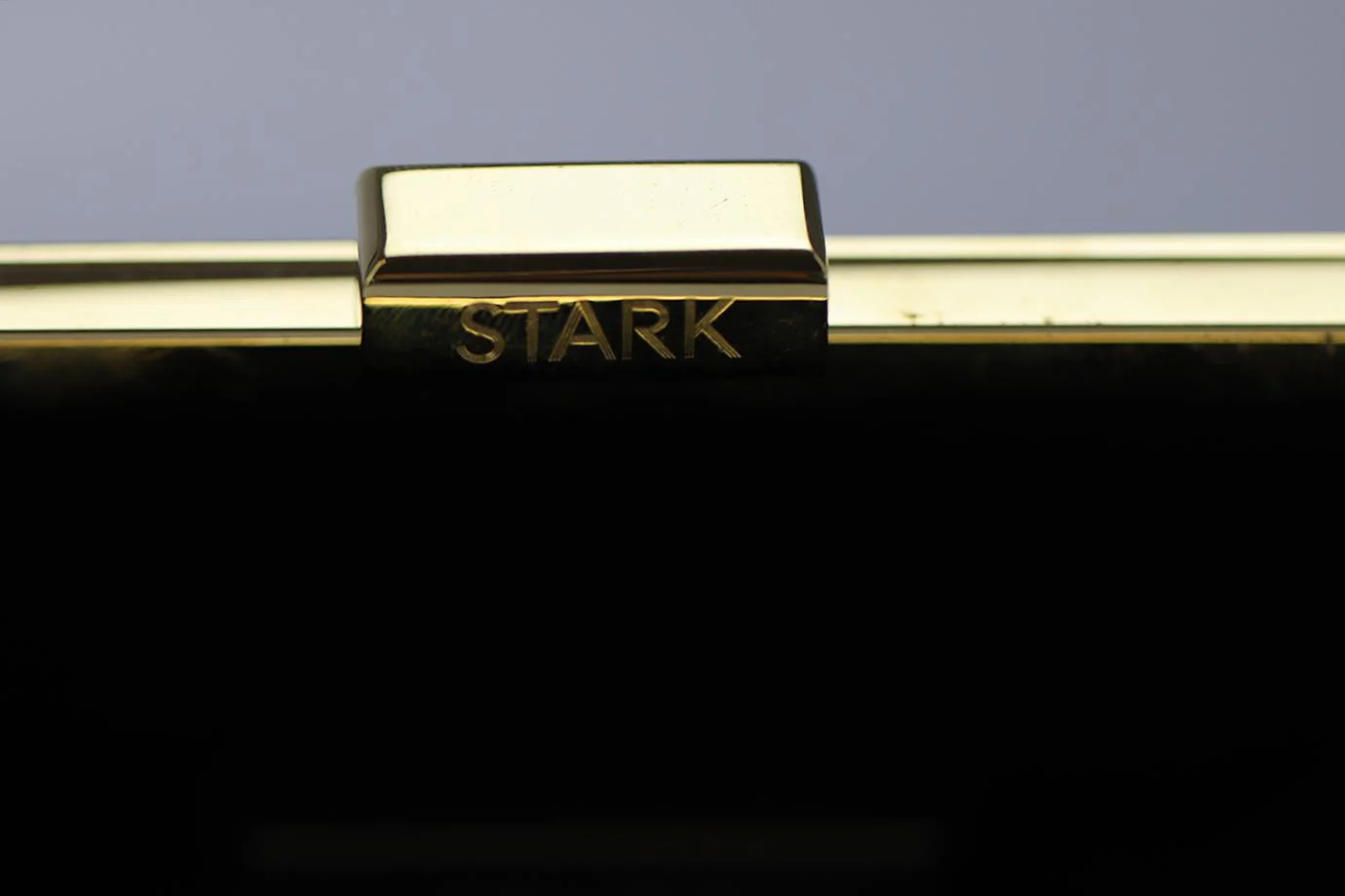 STARK PYTHON AND GOLD TONE CLUTCH - Image 8