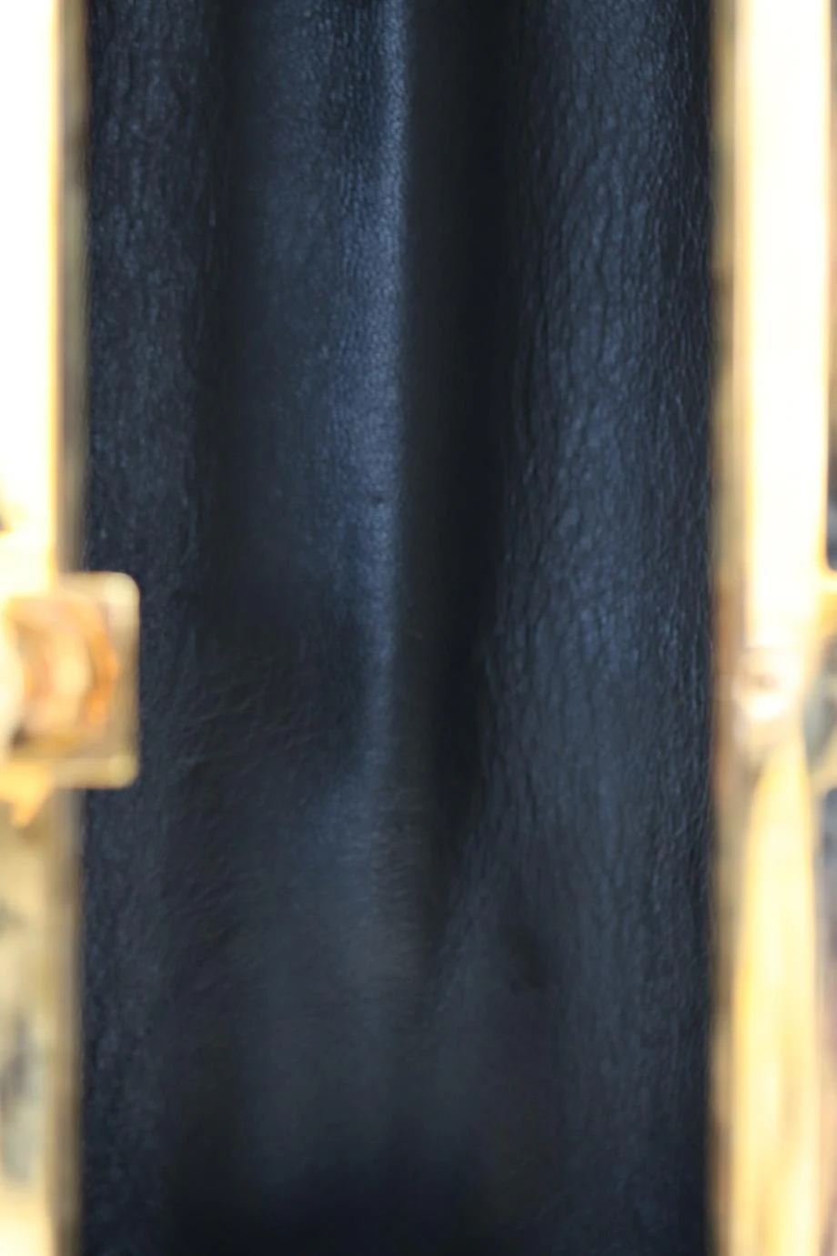 STARK PYTHON AND ROSE GOLD TONE CLUTCH - Image 8