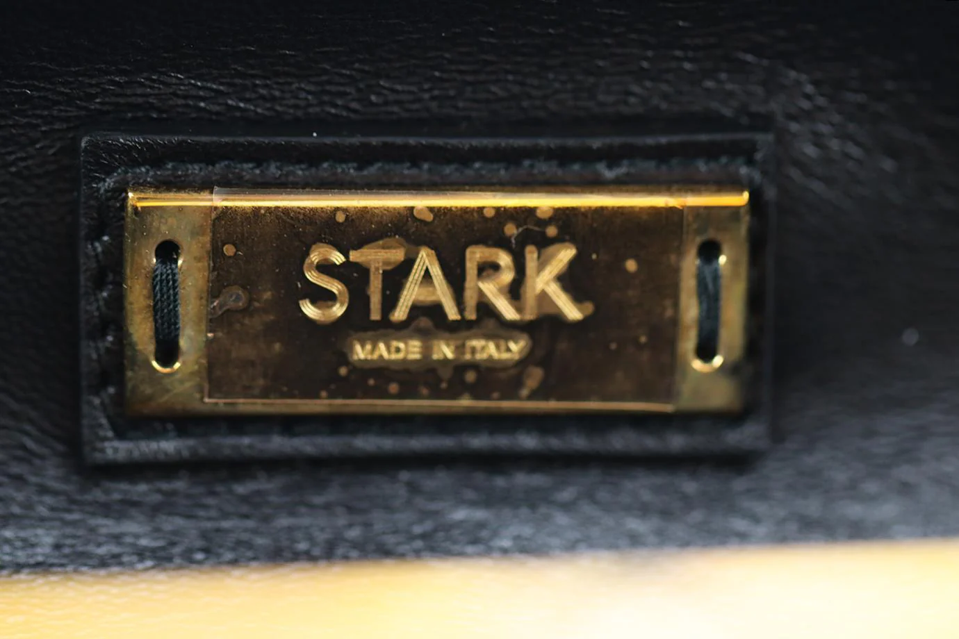 STARK PYTHON AND ROSE GOLD TONE CLUTCH - Image 9