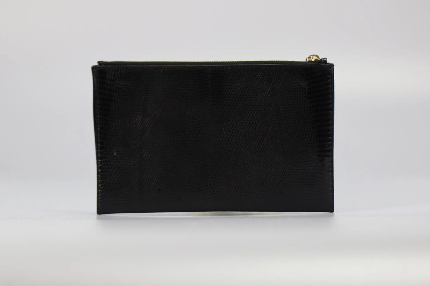 STARK SNAKE EFFECT LEATHER CLUTCH - Image 3