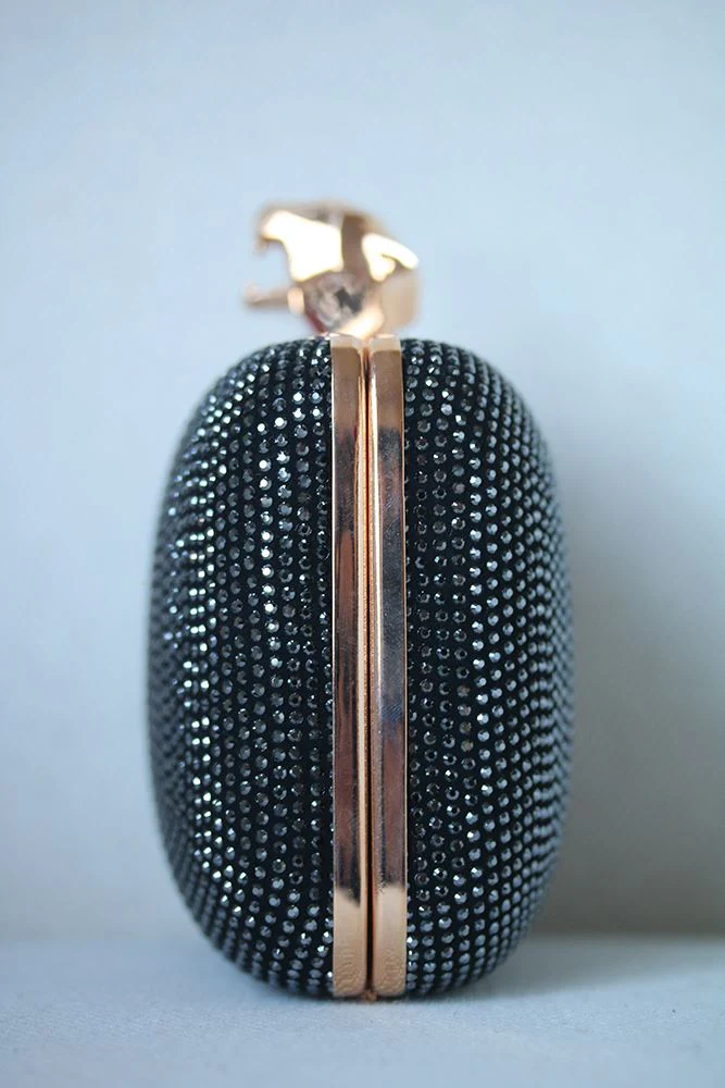 STARK TAMARA CRYSTAL EMBELLISHED BOX CLUTCH - Image 5
