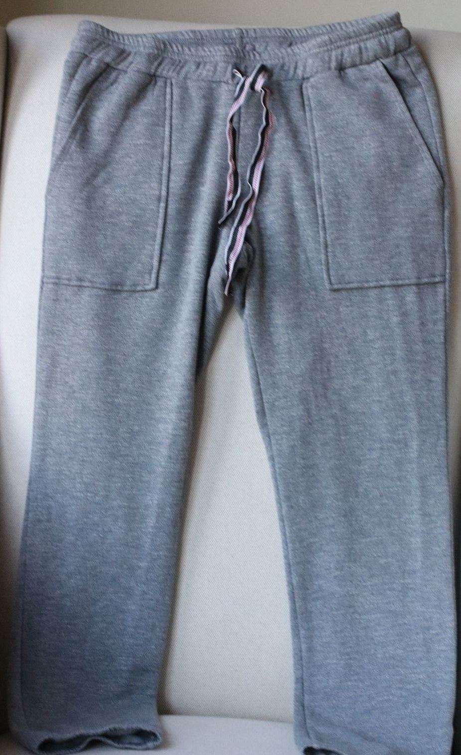 STATESIDE FLEECE GREY SWEATPANTS SMALL - Image 4