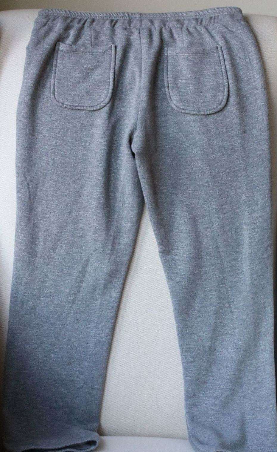 STATESIDE FLEECE GREY SWEATPANTS SMALL - Image 6