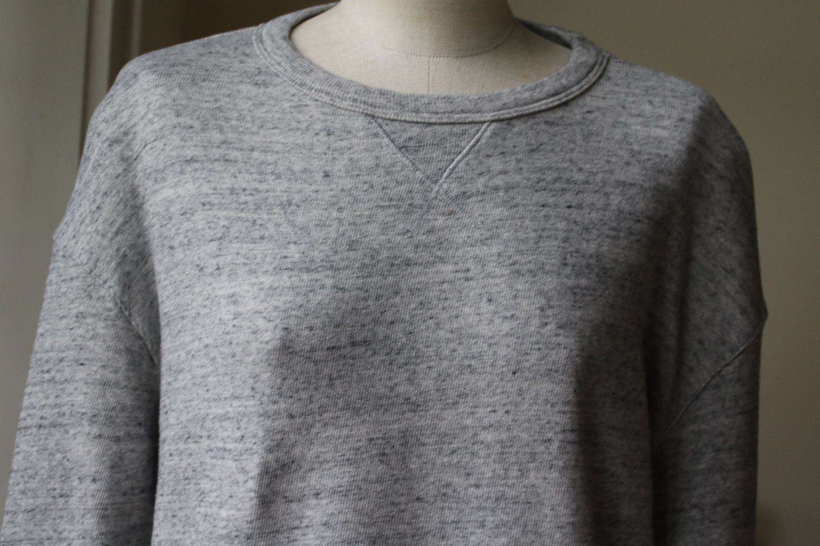 STATESIDE GREY FLEECE SWEATSHIRT SMALL - Image 5