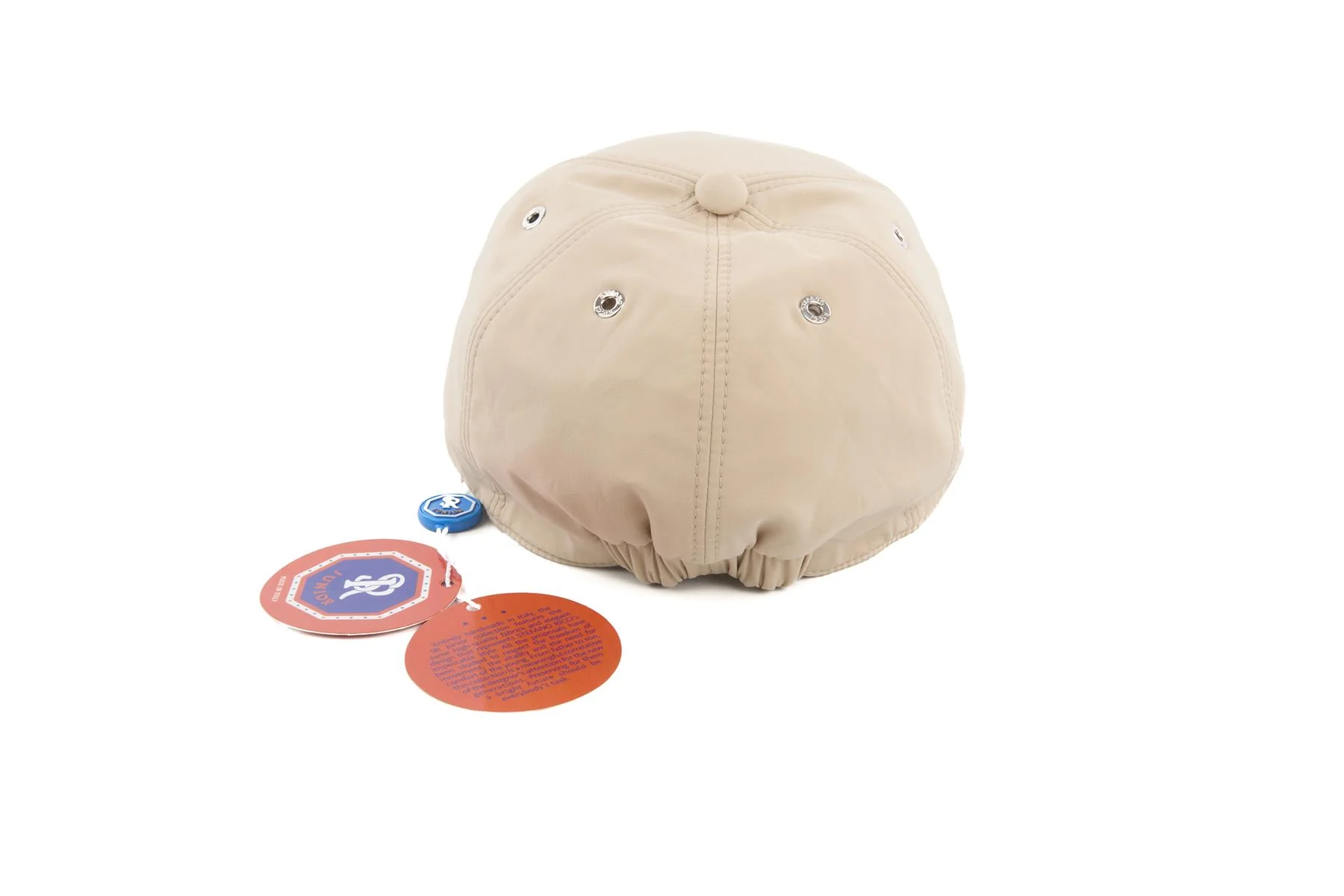 STEFANO RICCI BEIGE KIDS BOYS CAP LARGE - Image 5