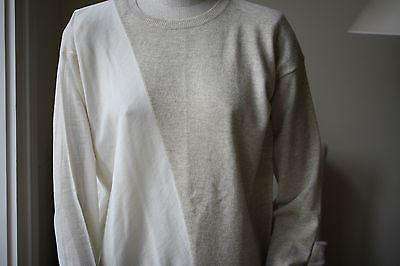 STELLA MCCARTNEY ASYMMETRIC TWO TONE WOOL SWEATER IT 42 UK 10 - Image 2