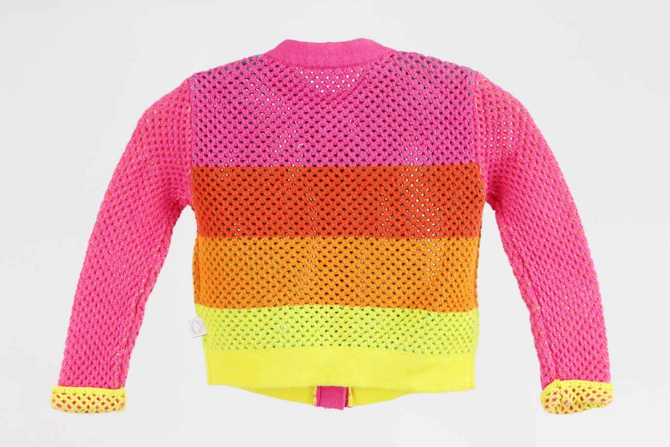 STELLA MCCARTNEY BABY GIRLS COTTON CARDIGAN 6 MONTHS - Image 3