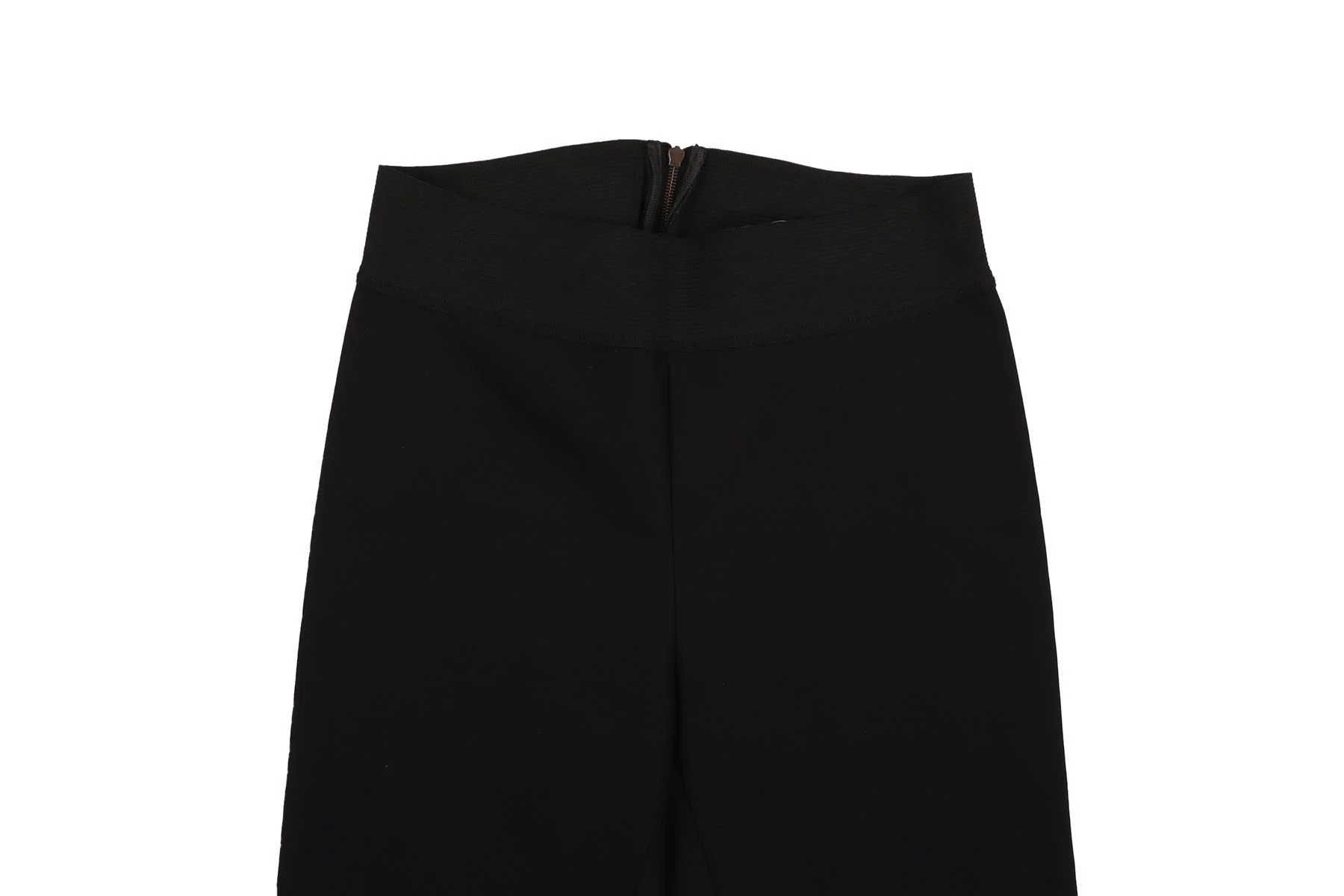 STELLA MCCARTNEY BLACK COTTON SKINNY PANTS W26 UK 8 - Image 3