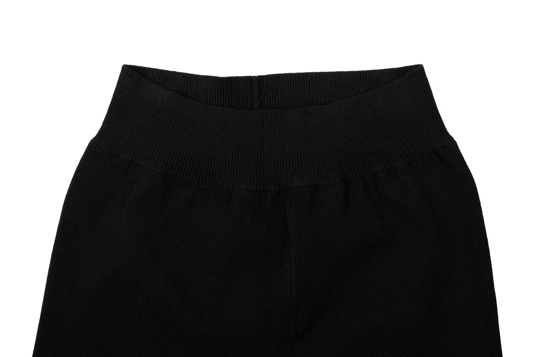 STELLA MCCARTNEY BLACK KNIT LEGGINGS IT 36 UK 4 - Image 3