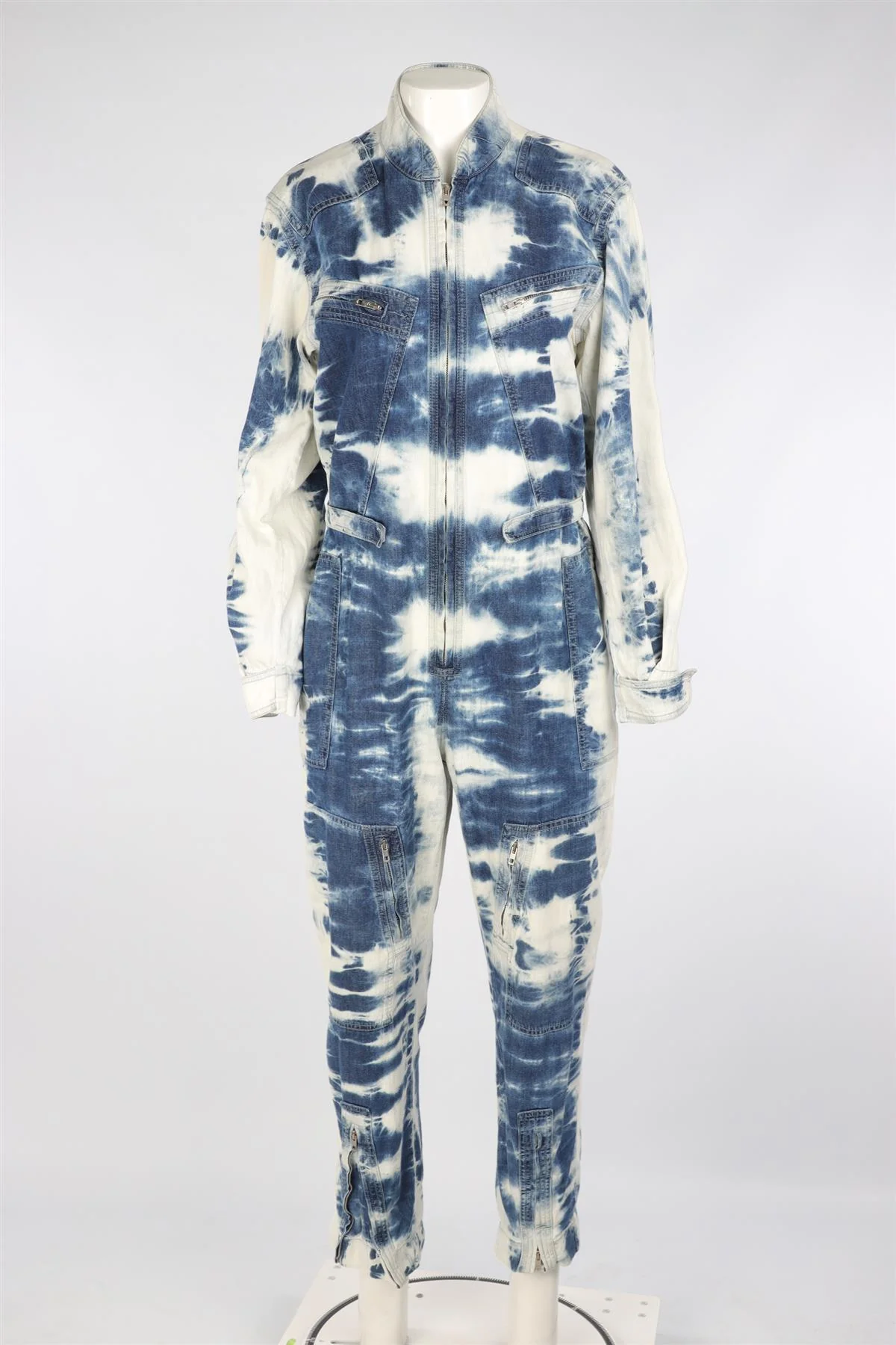 STELLA MCCARTNEY BLUE DENIM JUMPSUIT FR 40 UK 12 - Image 2