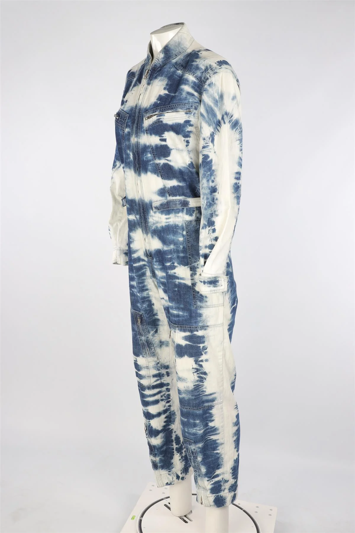 STELLA MCCARTNEY BLUE DENIM JUMPSUIT FR 40 UK 12 - Image 3