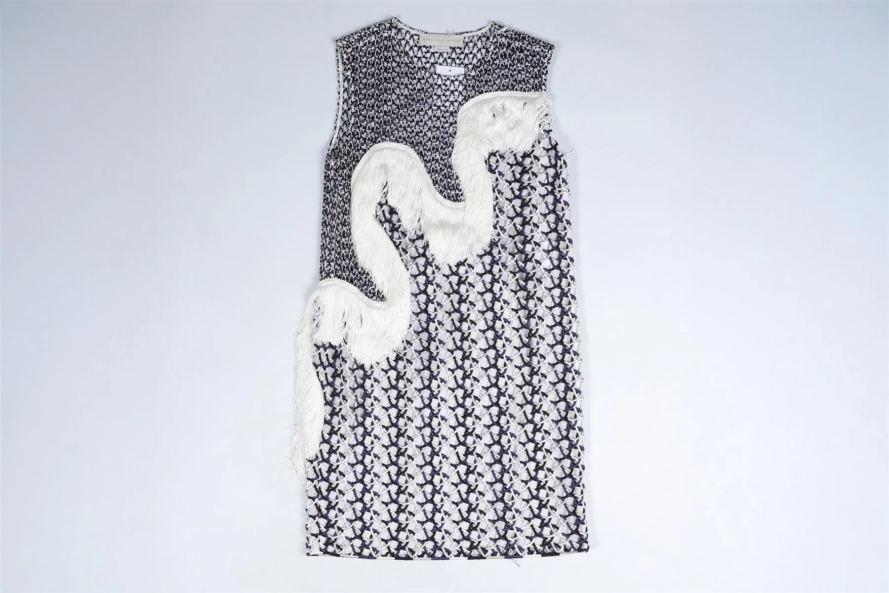 STELLA MCCARTNEY BLUE LACE MINI DRESS IT 34 UK 2 - Image 2