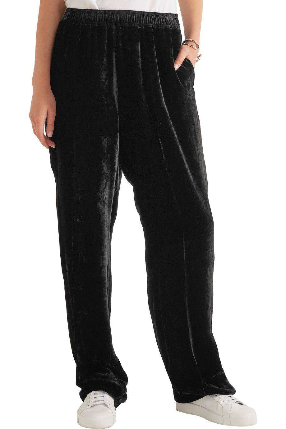 STELLA MCCARTNEY CAMILLA VELVET PANTS IT 36 UK 4 - Image 2