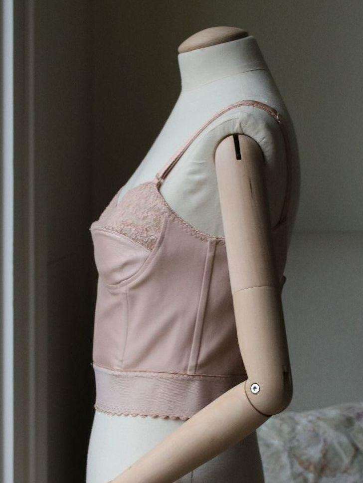STELLA MCCARTNEY CROP TOP BUSTIER IT 40 UK 8 - Image 6