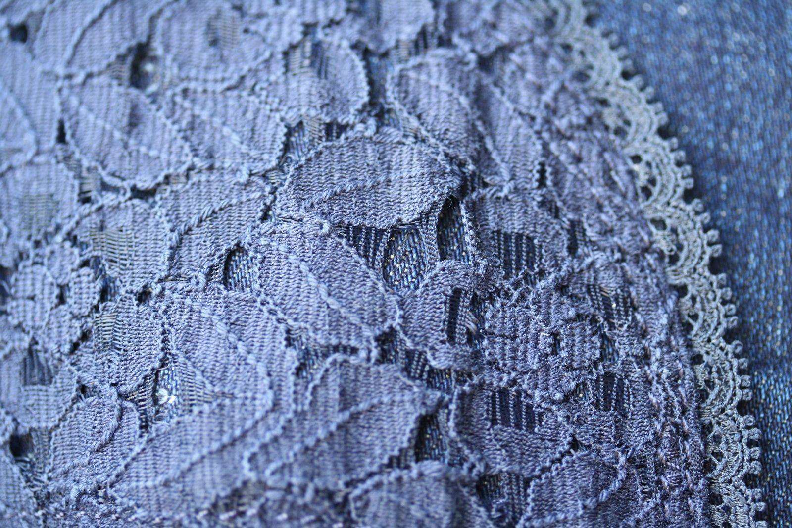 STELLA MCCARTNEY DENIM LACE JACKET IT 38 UK 8 - Image 5