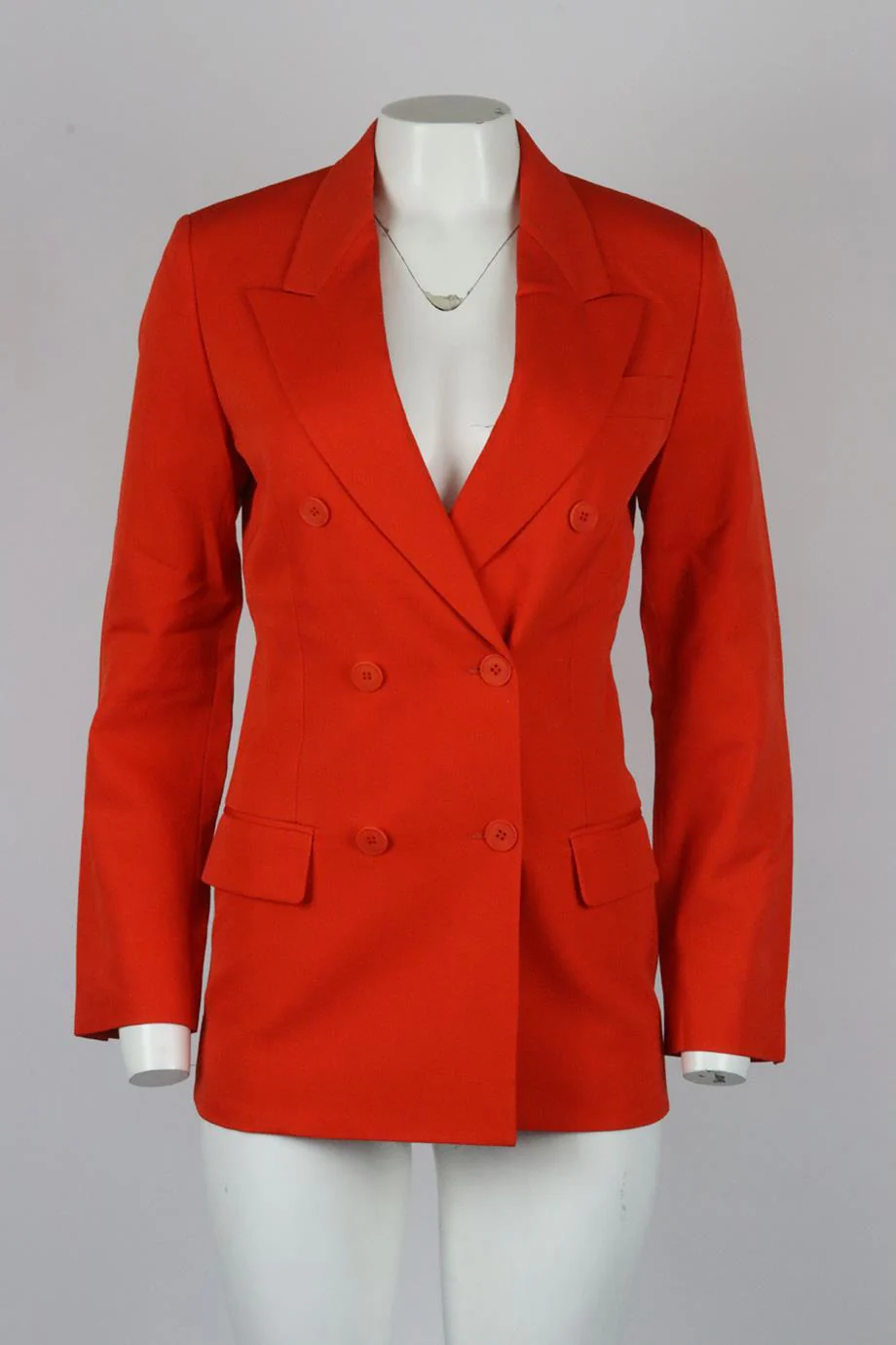 STELLA MCCARTNEY DOUBLE BREASTED WOOL BLAZER IT 36 UK 4 - Image 2