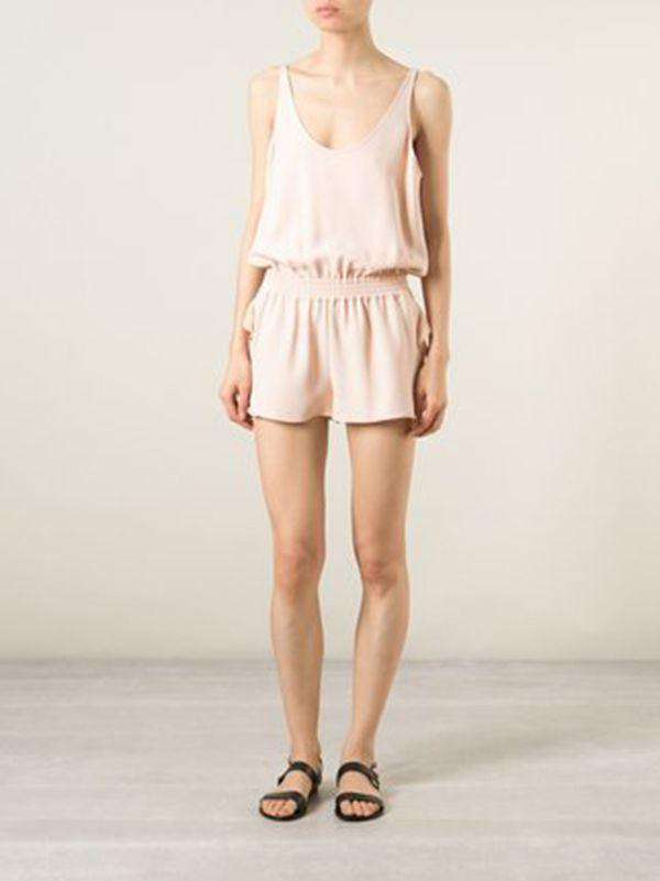 STELLA MCCARTNEY DRAPED ROMPER PLAYSUIT IT 40 UK 8 - Image 9