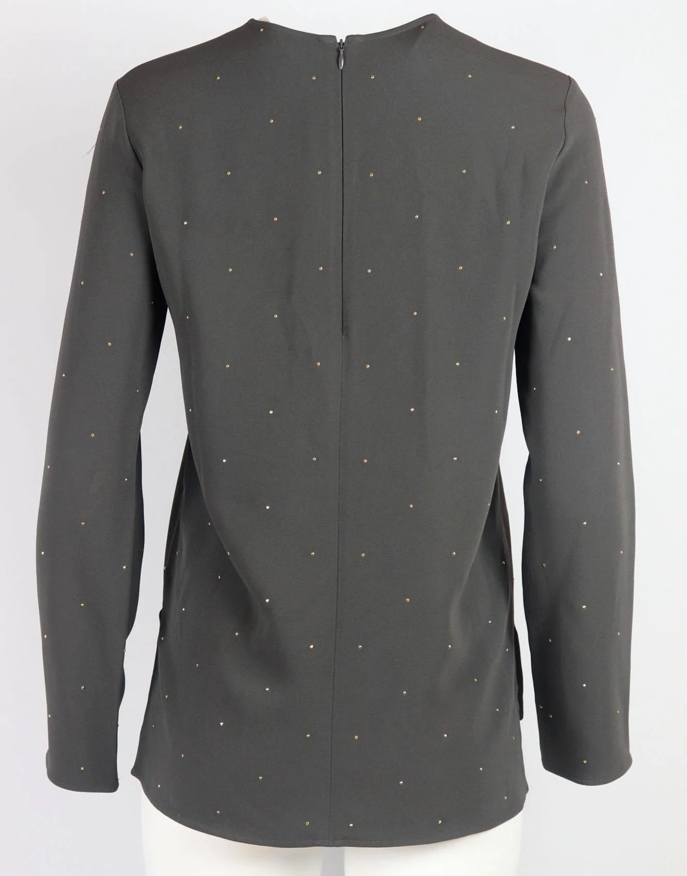 STELLA MCCARTNEY EMBELLISHED CREPE TOP IT 36 UK 4 - Image 4
