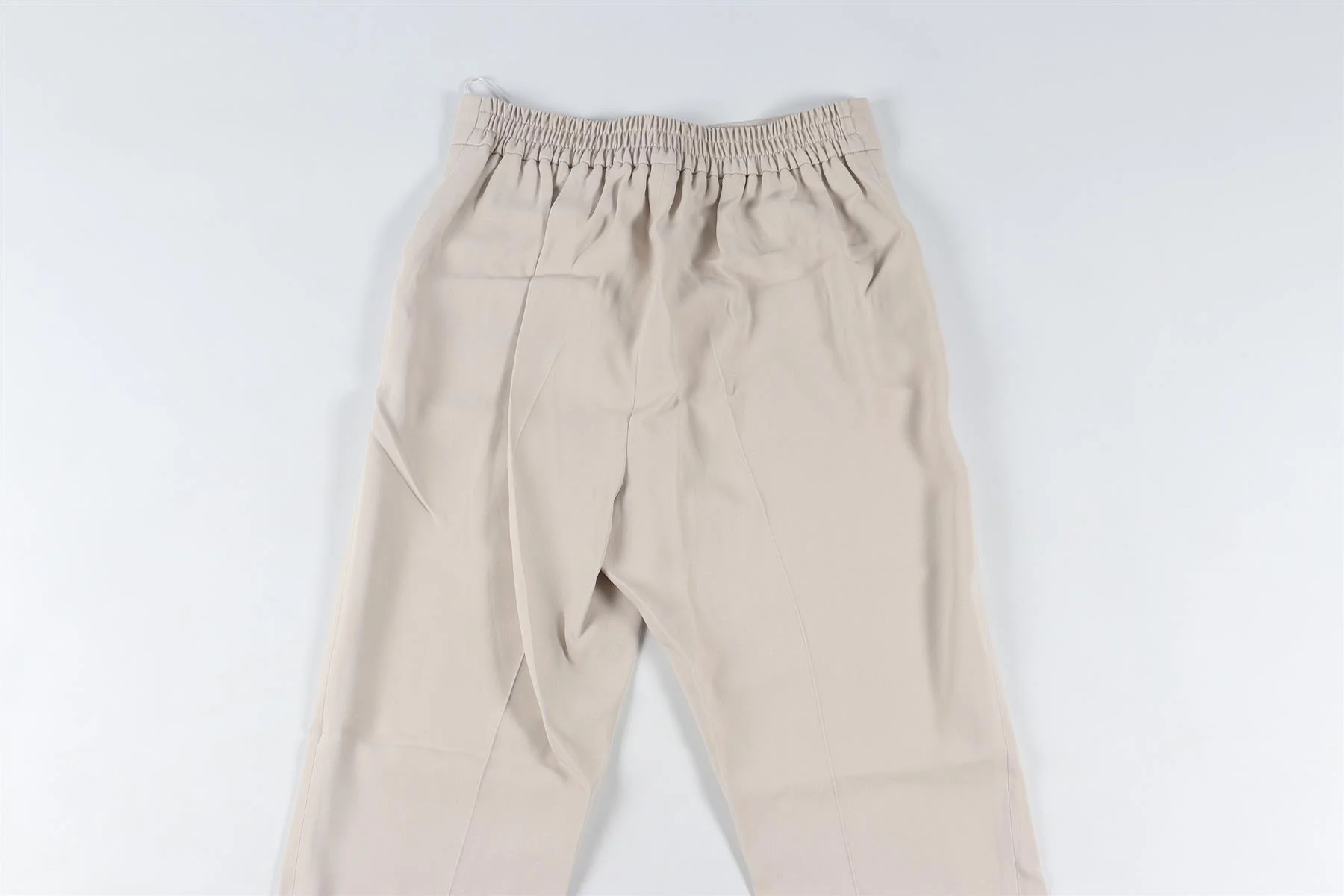 STELLA MCCARTNEY GREY CREPE TAPERED PANTS IT 36 UK 4 - Image 5
