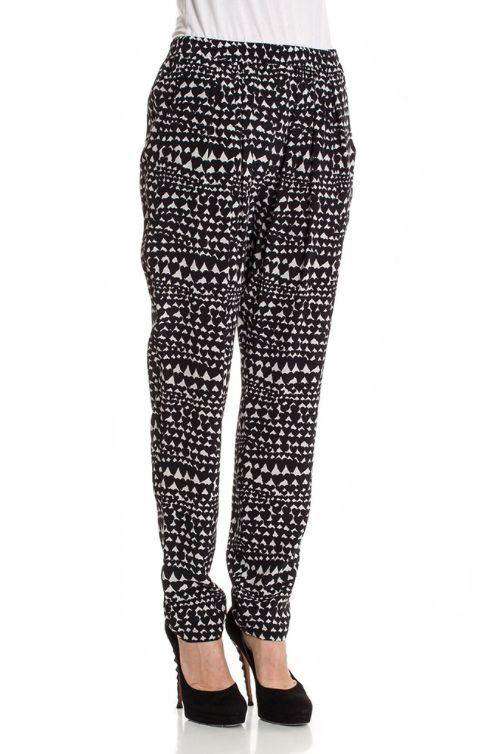 STELLA MCCARTNEY HEART PRINT SILK PANTS IT 42 UK 10 - Image 3