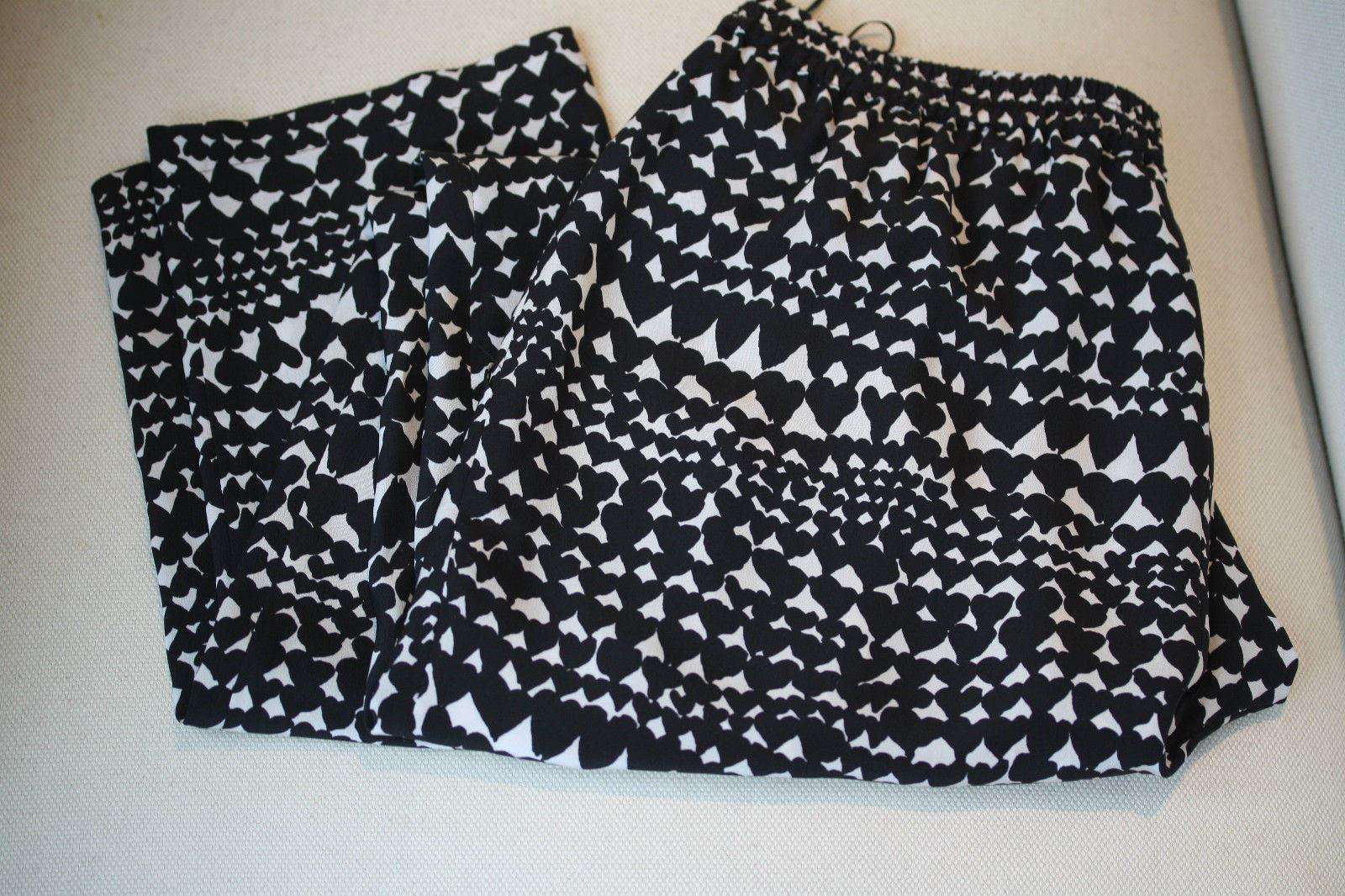 STELLA MCCARTNEY HEART PRINT SILK PANTS IT 42 UK 10 - Image 6