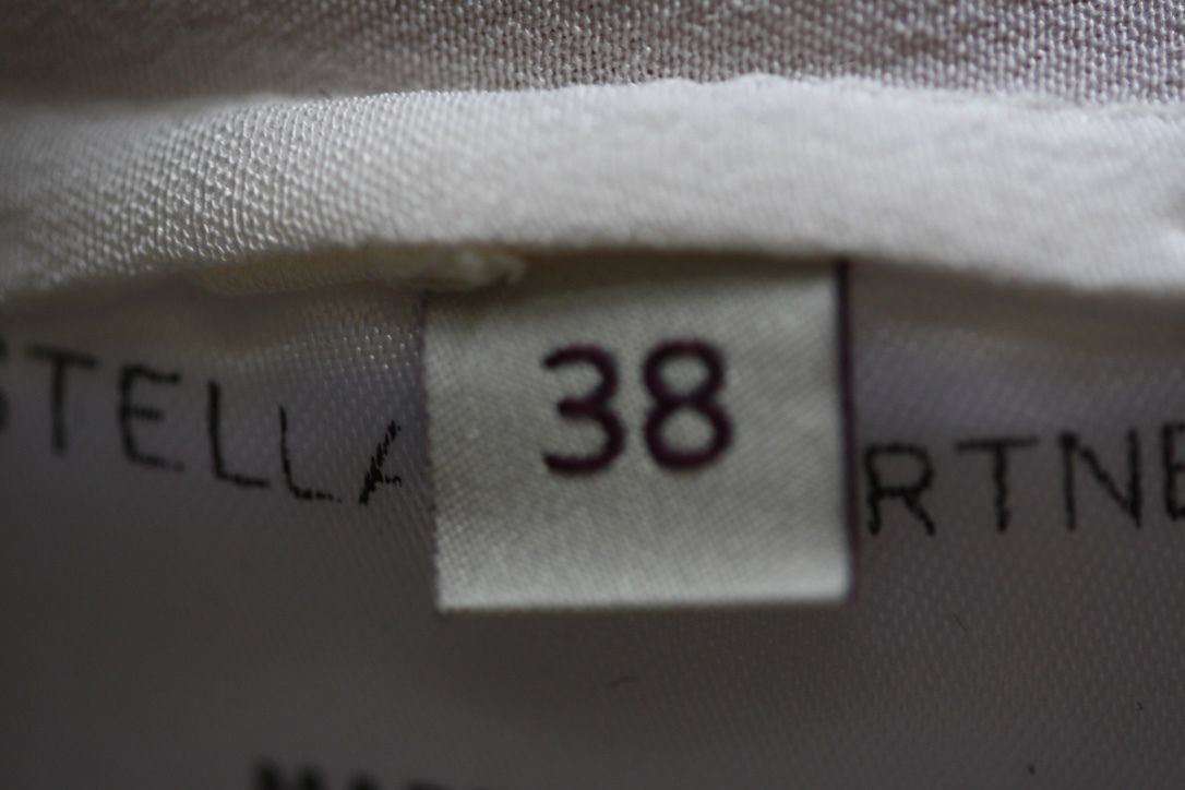 STELLA MCCARTNEY IVORY SLEEVELESS TOP IT 38 UK 6/8 - Image 3