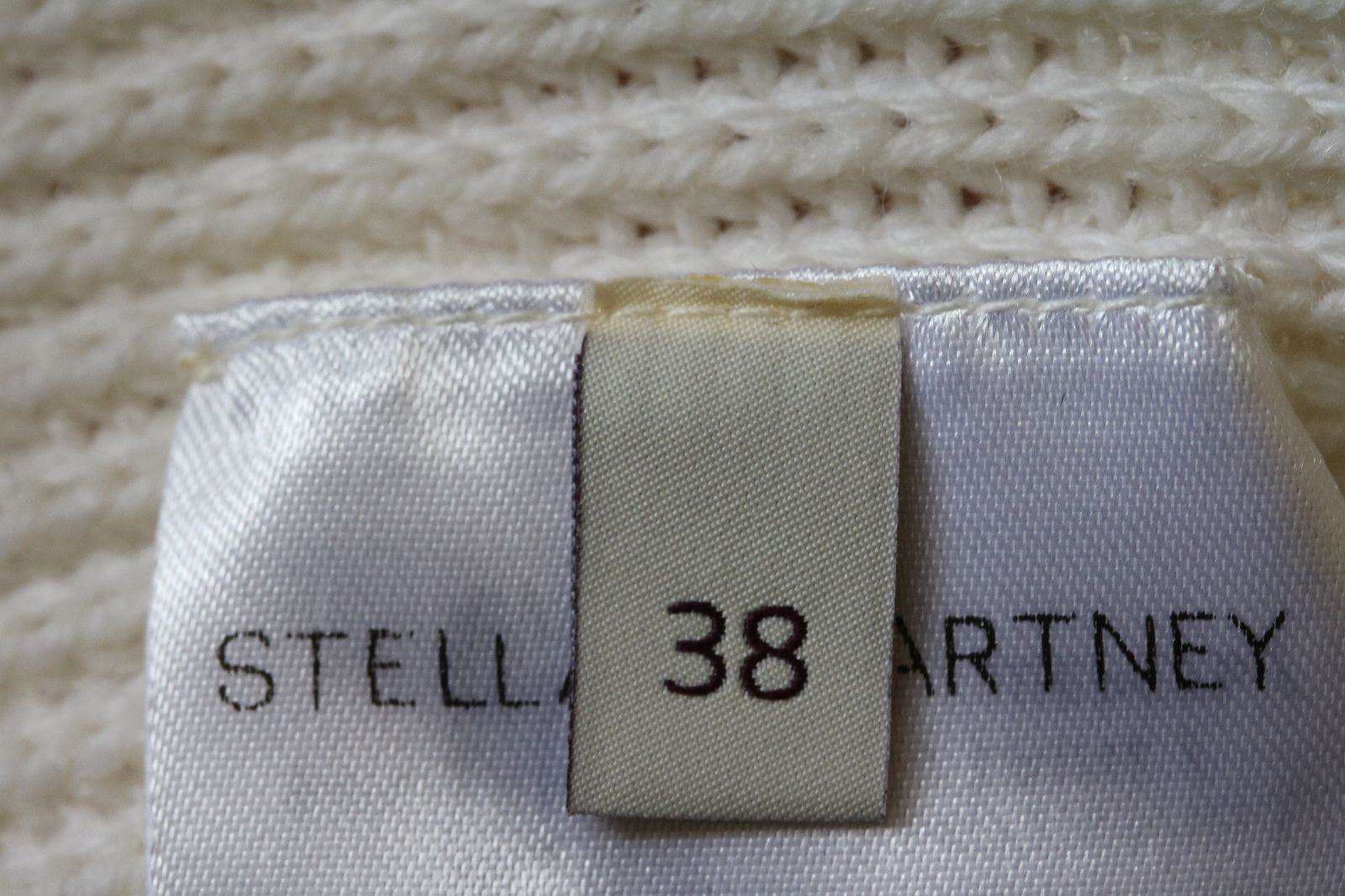 STELLA MCCARTNEY IVORY VENTED TURTLENECK SWEATER IT 38 UK 6 - Image 6
