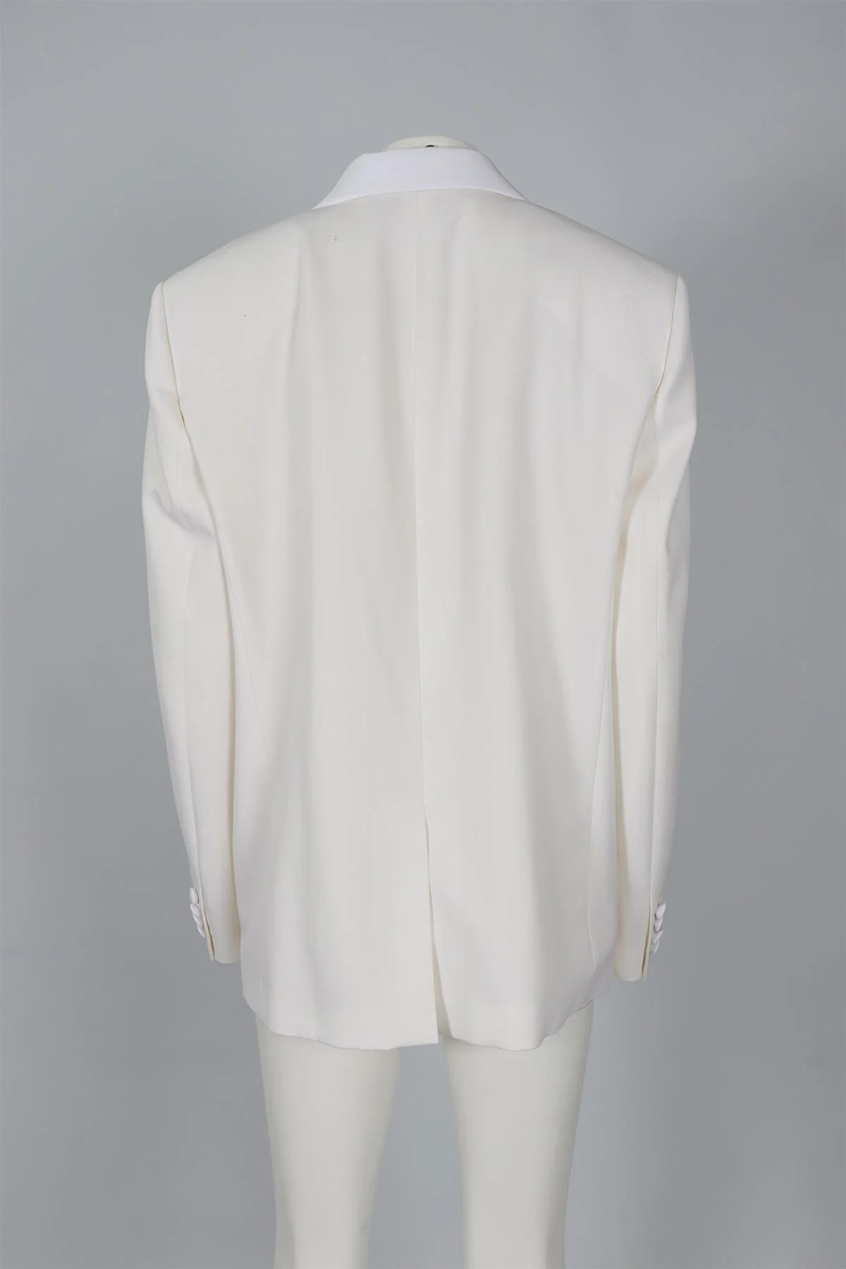 STELLA MCCARTNEY IVORY WOOL BLAZER IT 44 UK 12 - Image 4