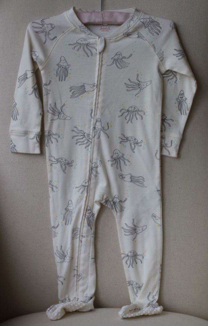 STELLA MCCARTNEY KIDS BABY BITSY JELLYFISH BABYGROW 24 MONTHS - Image 2